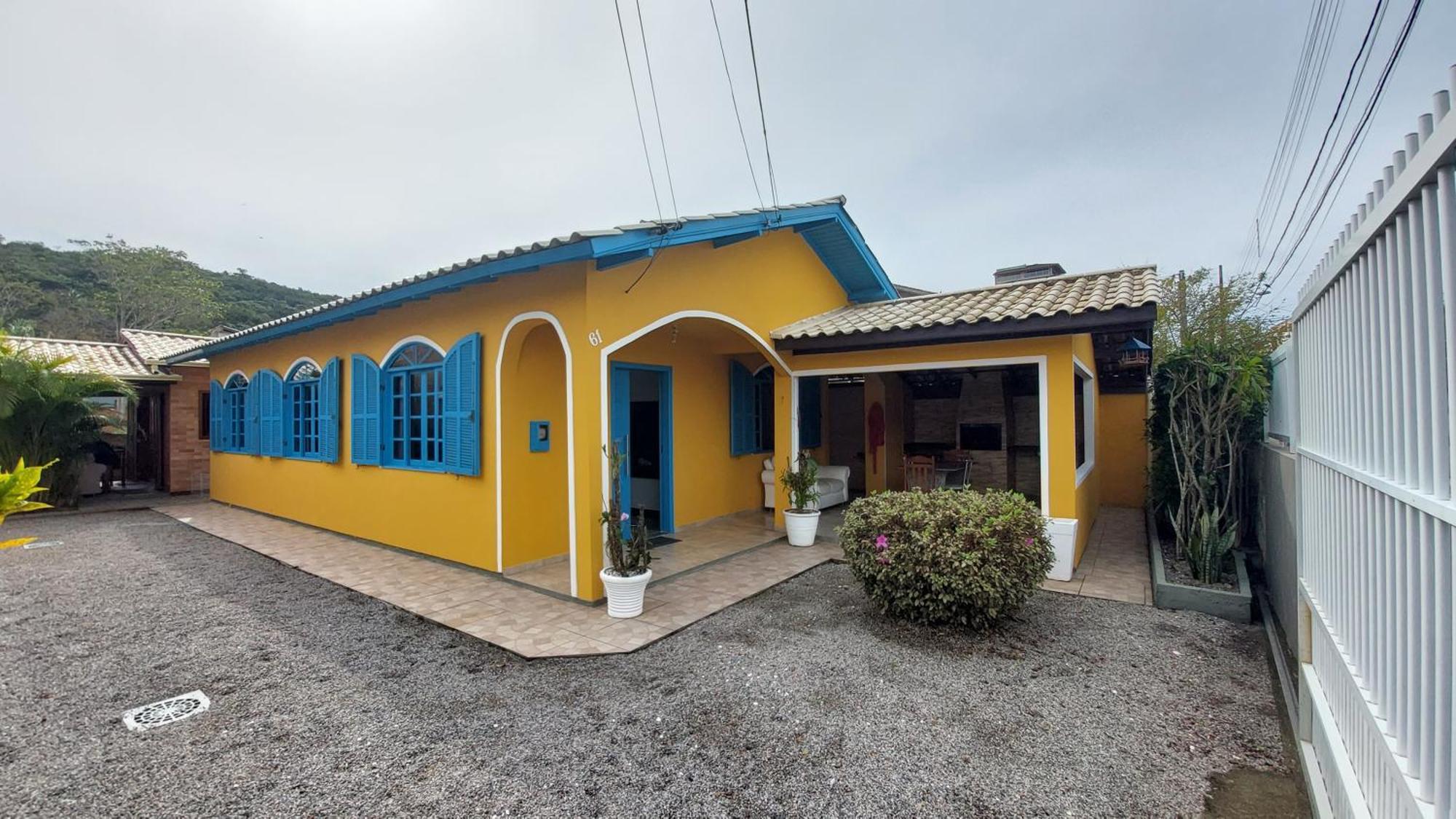 Casa 300M Da Praia Com Lindo Jardim! Florianópolis Eksteriør bilde